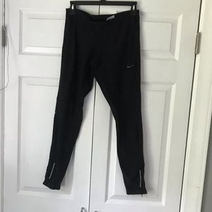 Nike DRI FIT Black Tech Running Tights Leggings